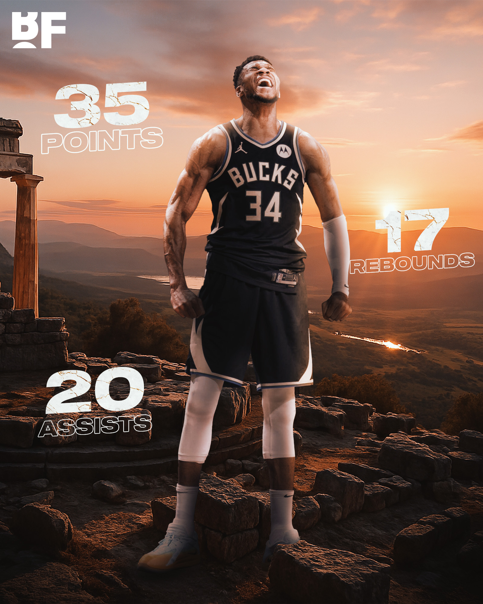 9you娱乐-雄鹿击败篮网,字母哥全场高效27+得分